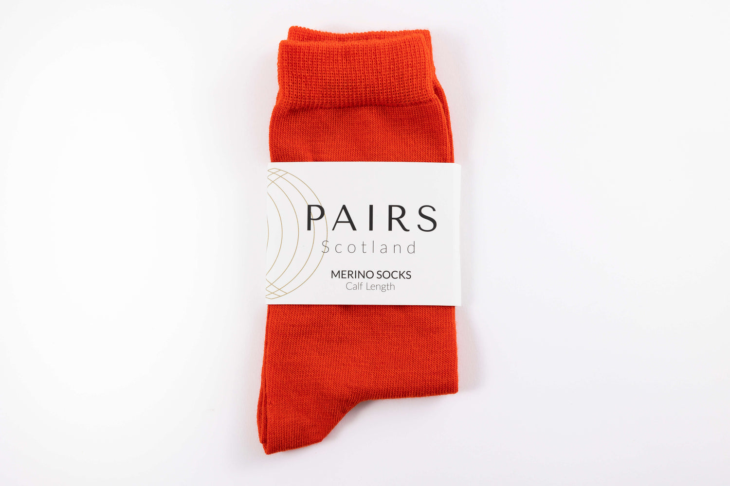 New Red Merino Socks