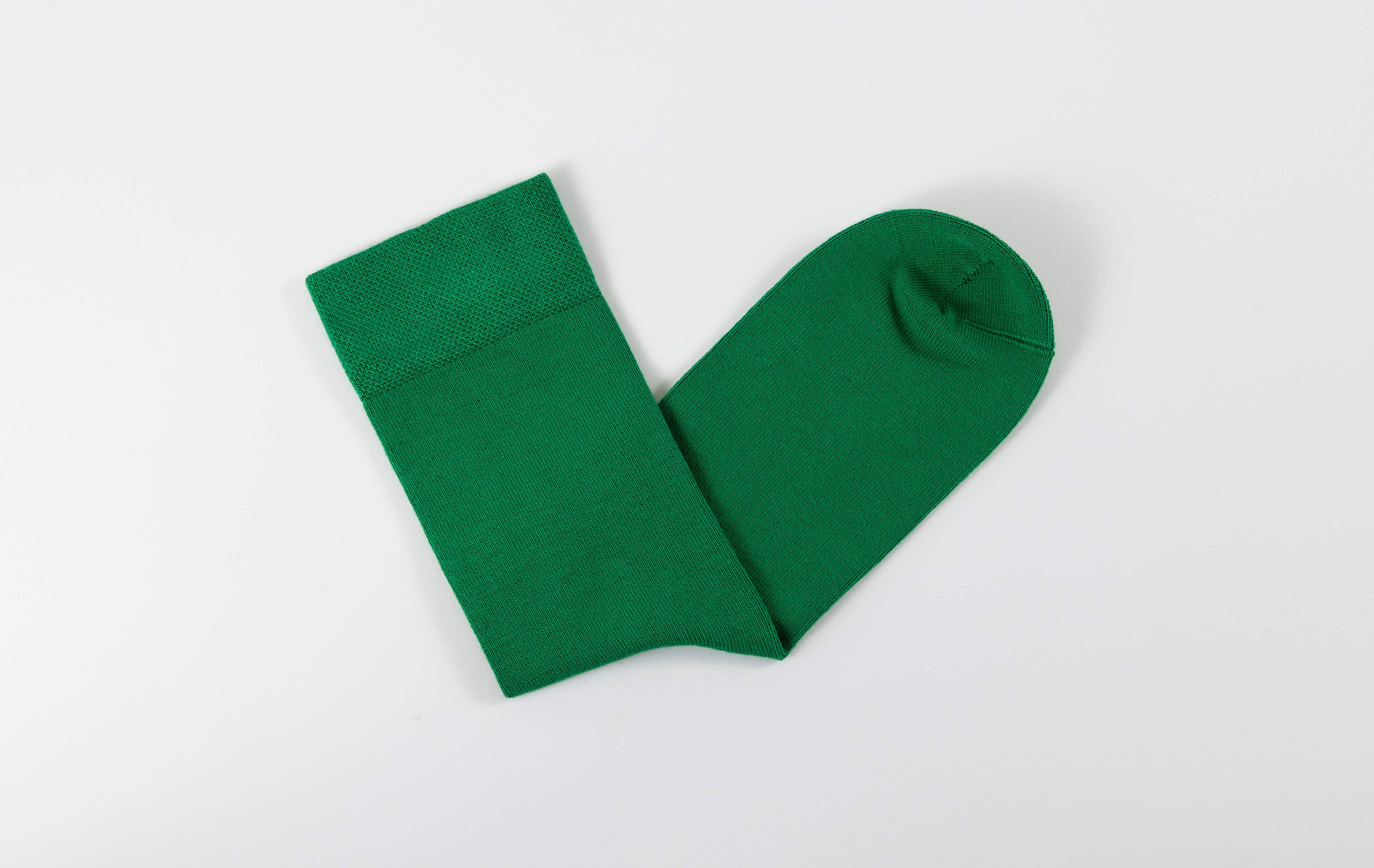 Parakeet Green Calf Length Bamboo Socks