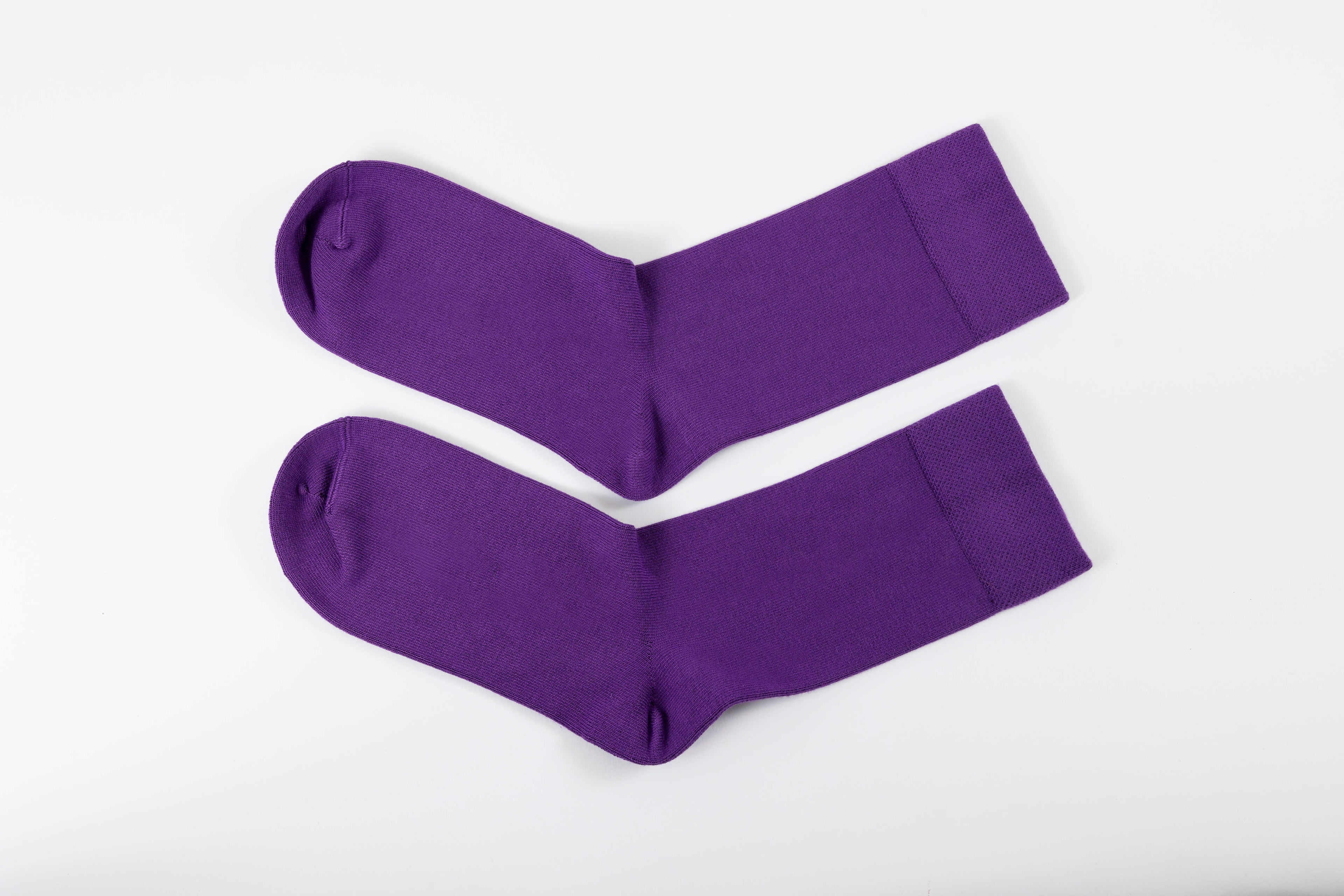 Orchid Calf Length Bamboo Socks