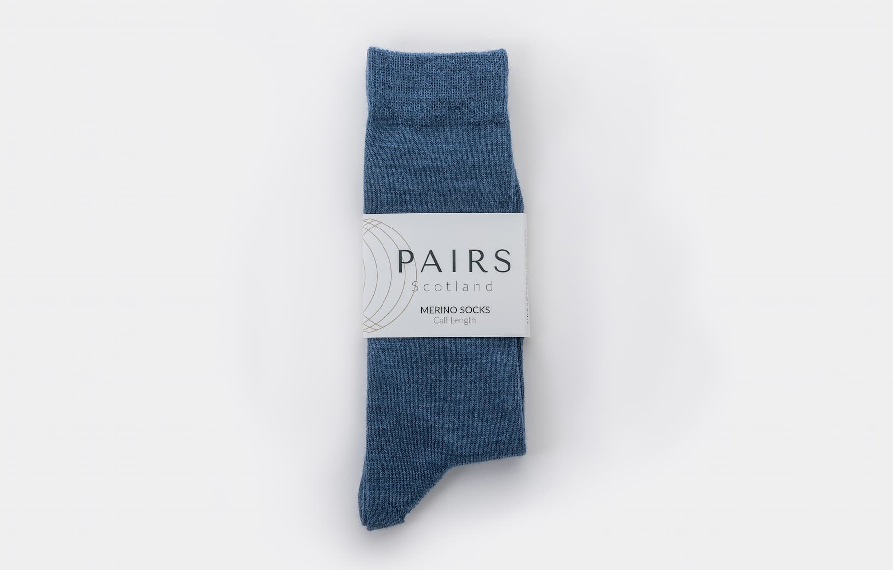 Blue Merino Socks