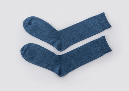 Blue Merino Socks