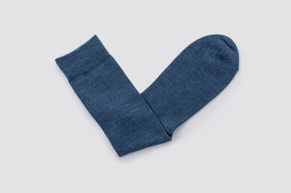 Blue Merino Socks